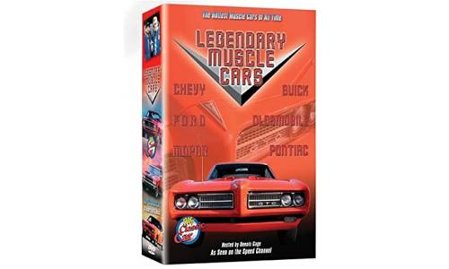 DVD Box Legendary Muscle Cars 6 Discos Com Luva